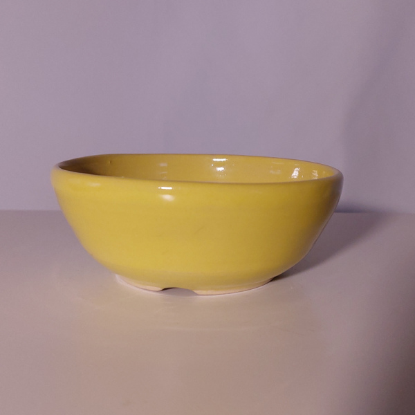WGM-0044: kleine gelbe Schale ca. 13x4 cm