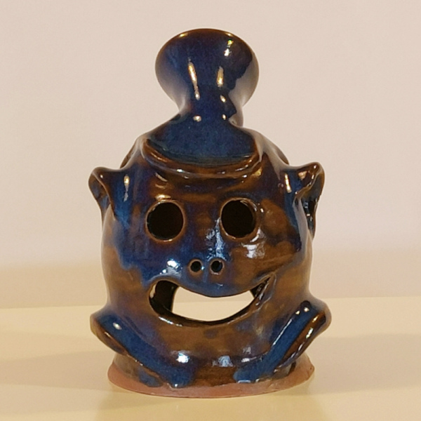 G-0043: Geister Windlicht ca. 10x15 cm