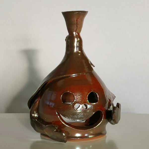 G-0021: Geist Windlicht ca.12x17 cm: